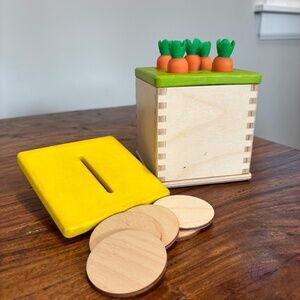 Lovevery carrot posting toy